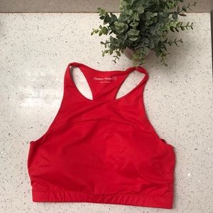 Outdoor Voices TechSweat Crop Top - Scarlet